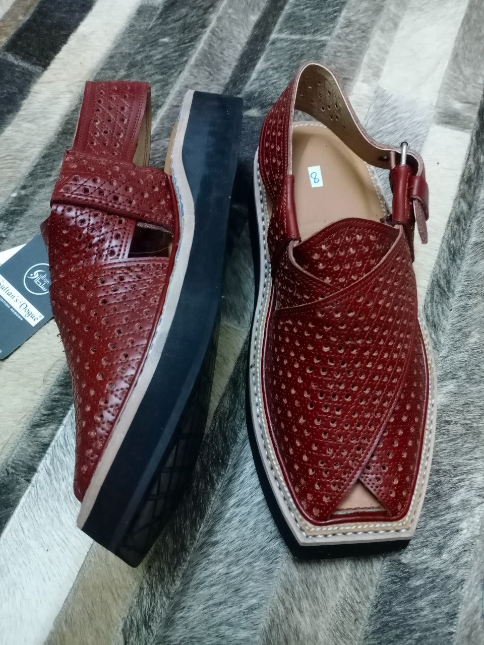 Brogue style Gorilla Norozi Chappal