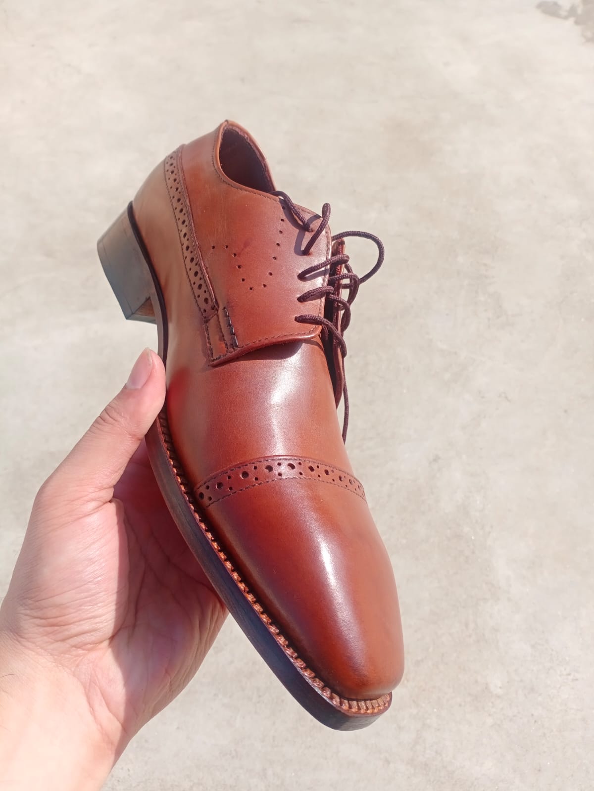 Oxford Semi Brogue Shoes