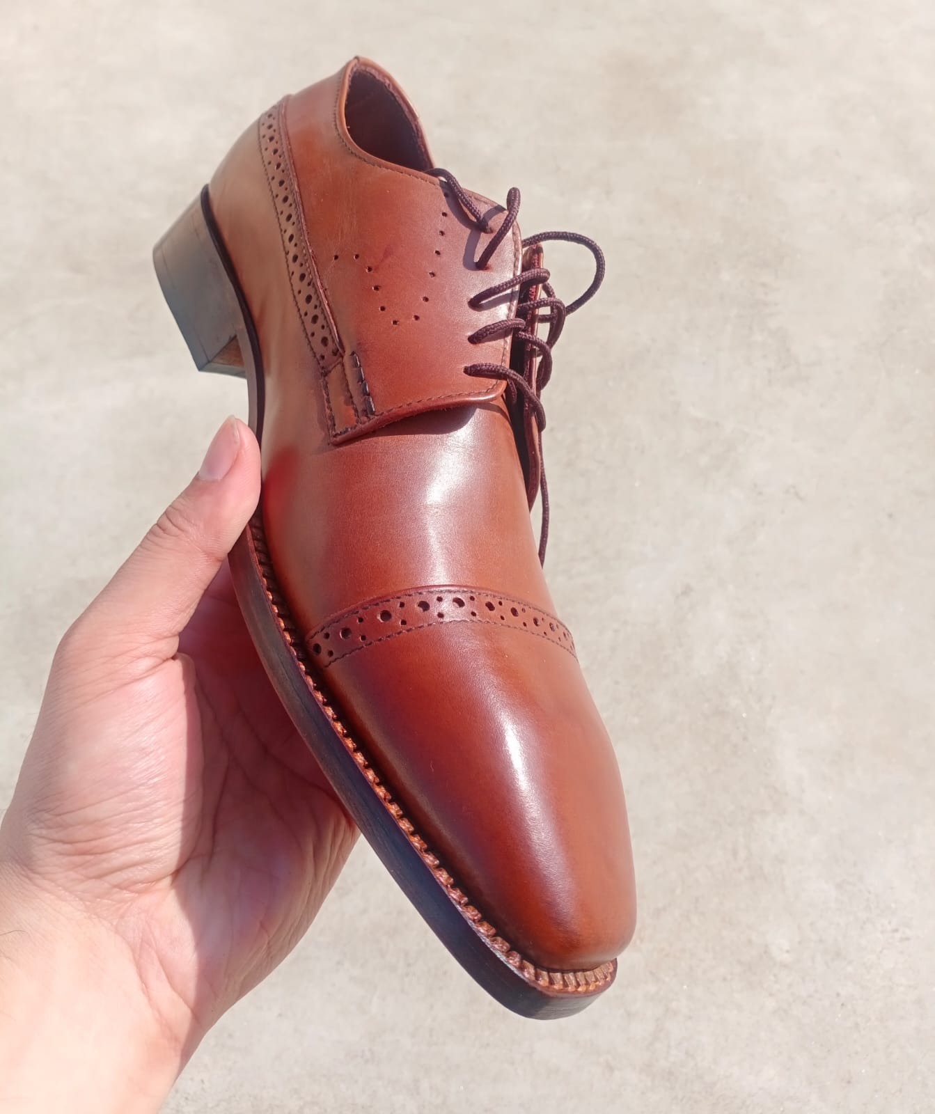 Oxford Semi Brogue Shoes