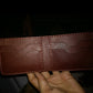 hand stitched wallets Brown