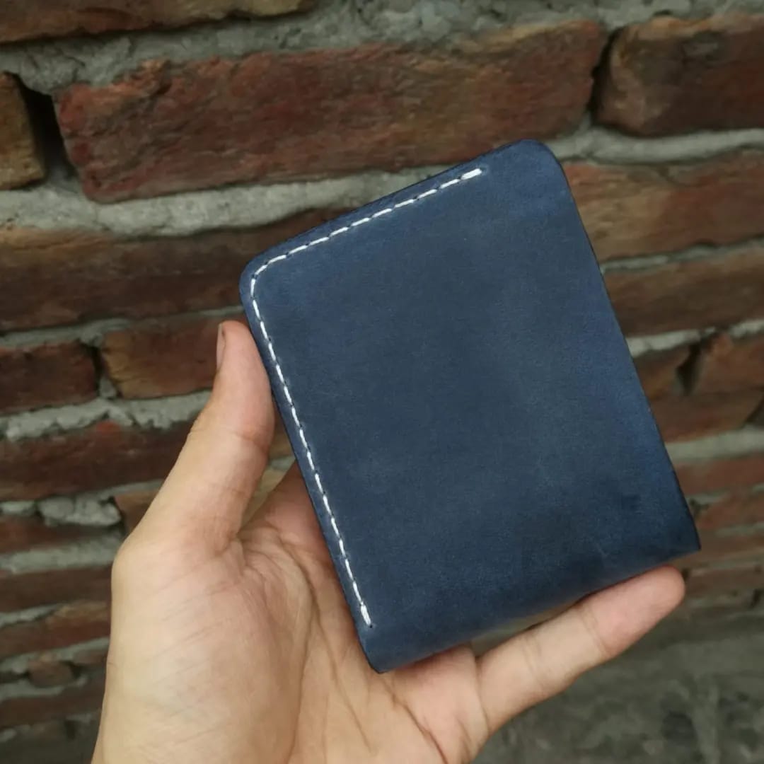 hand stitched wallets - Black