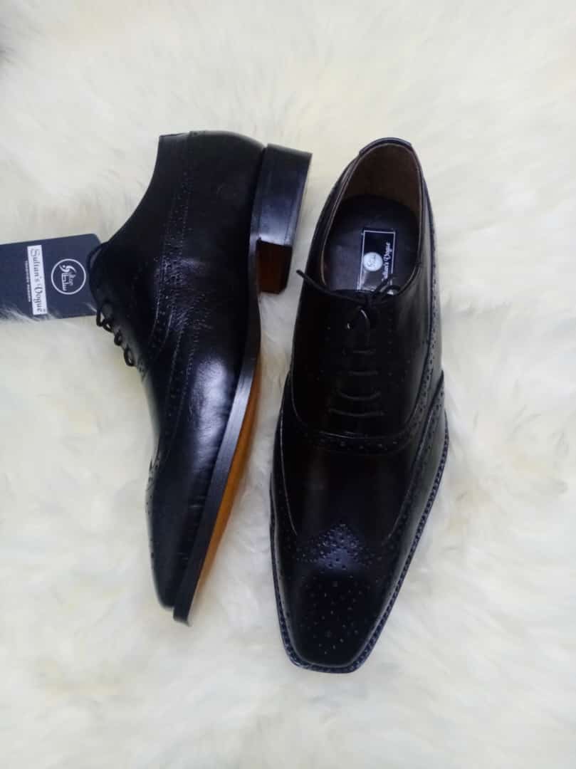 Oxford Brogue Shoes Black