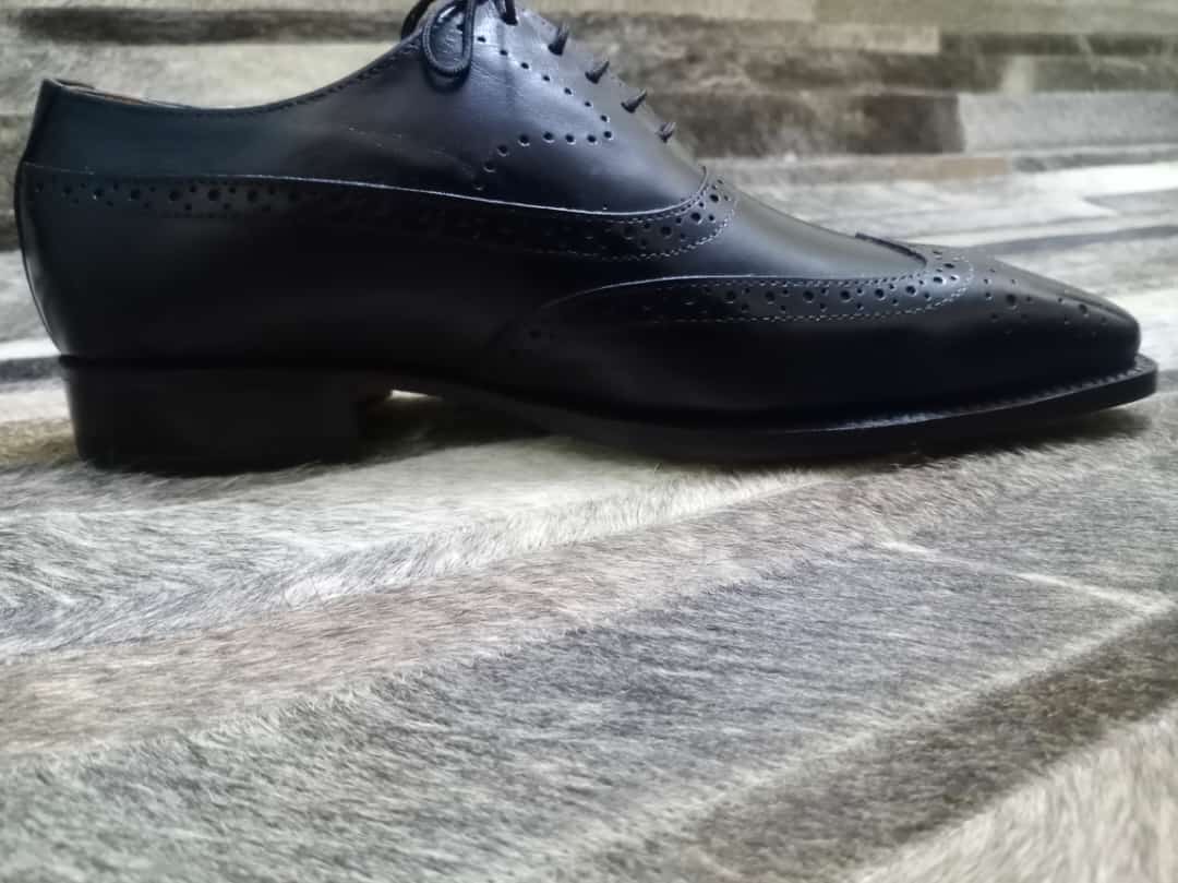 Oxford Brogue Shoes Black