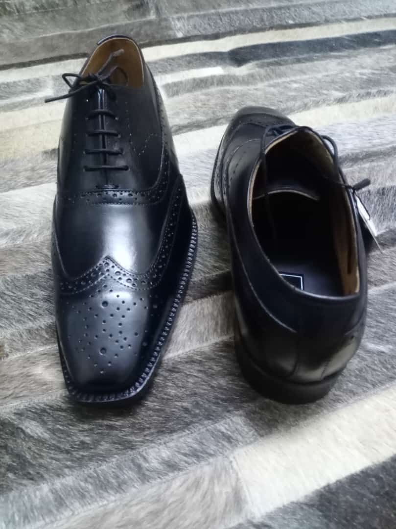 Oxford Brogue Shoes Black