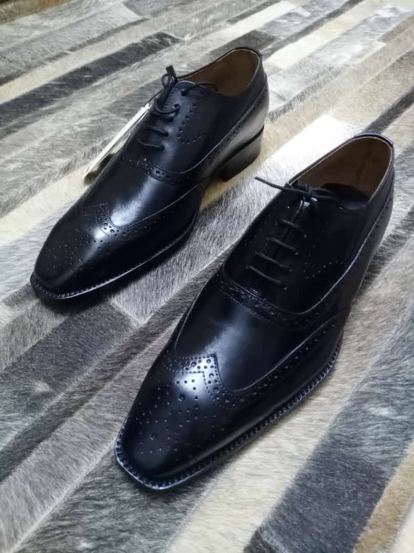 Oxford Brogue Shoes Black