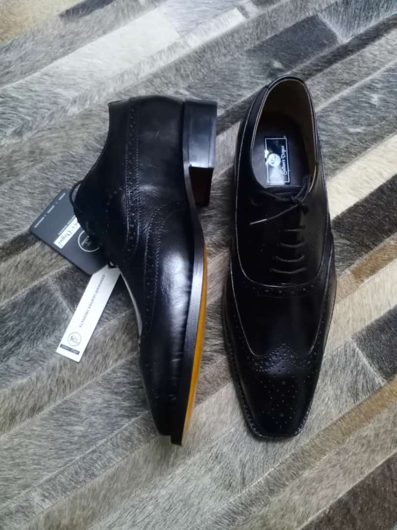 Oxford Brogue Shoes Black