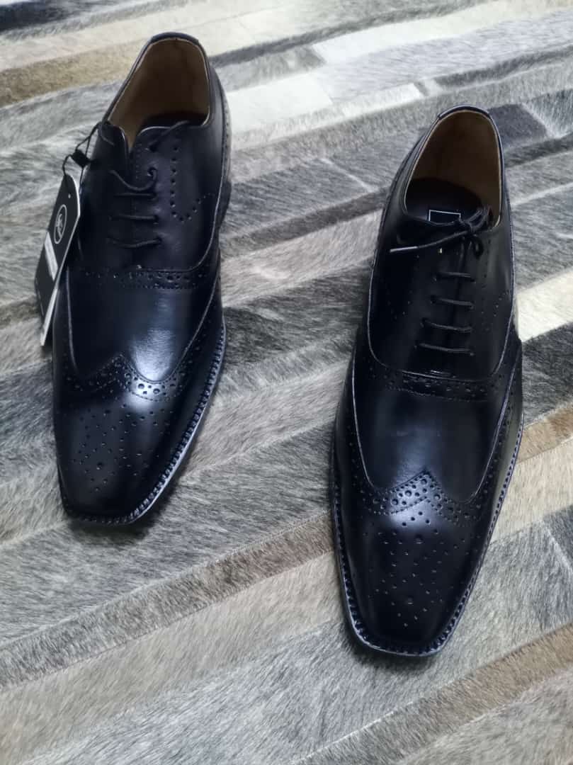 Oxford Brogue Shoes Black