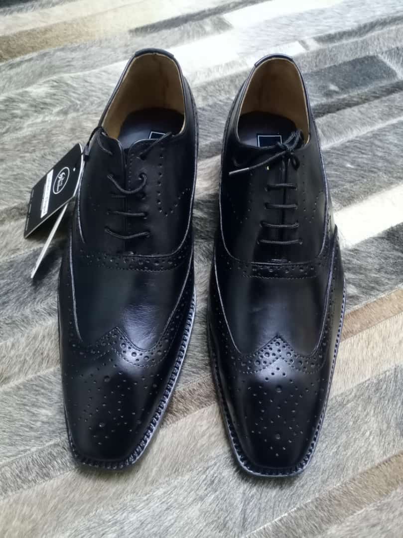 Oxford Brogue Shoes Black