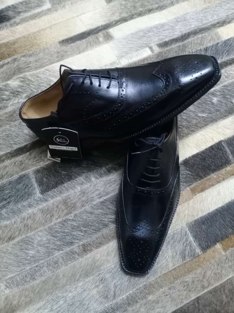 Oxford Brogue Shoes Black