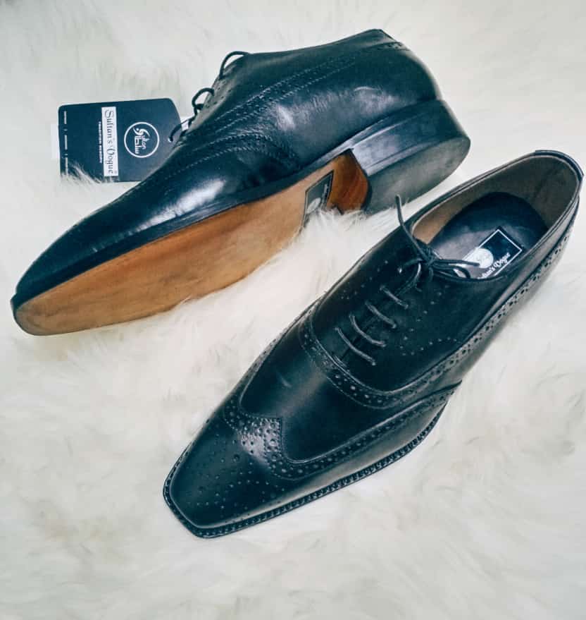 Oxford Brogue Shoes Black