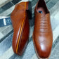 Oxford Brogue Shoes Brown
