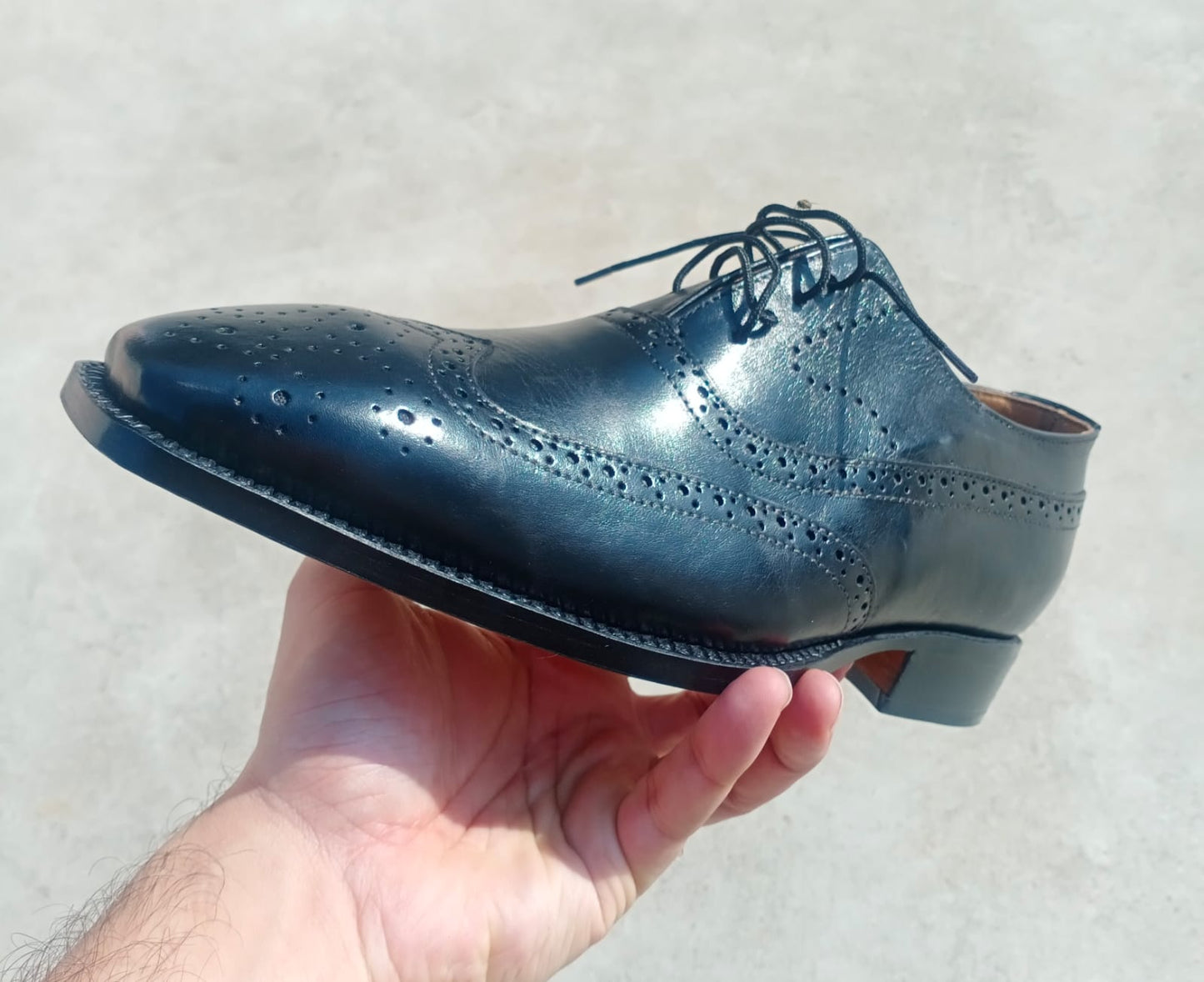 Oxford Brogue Shoes Black