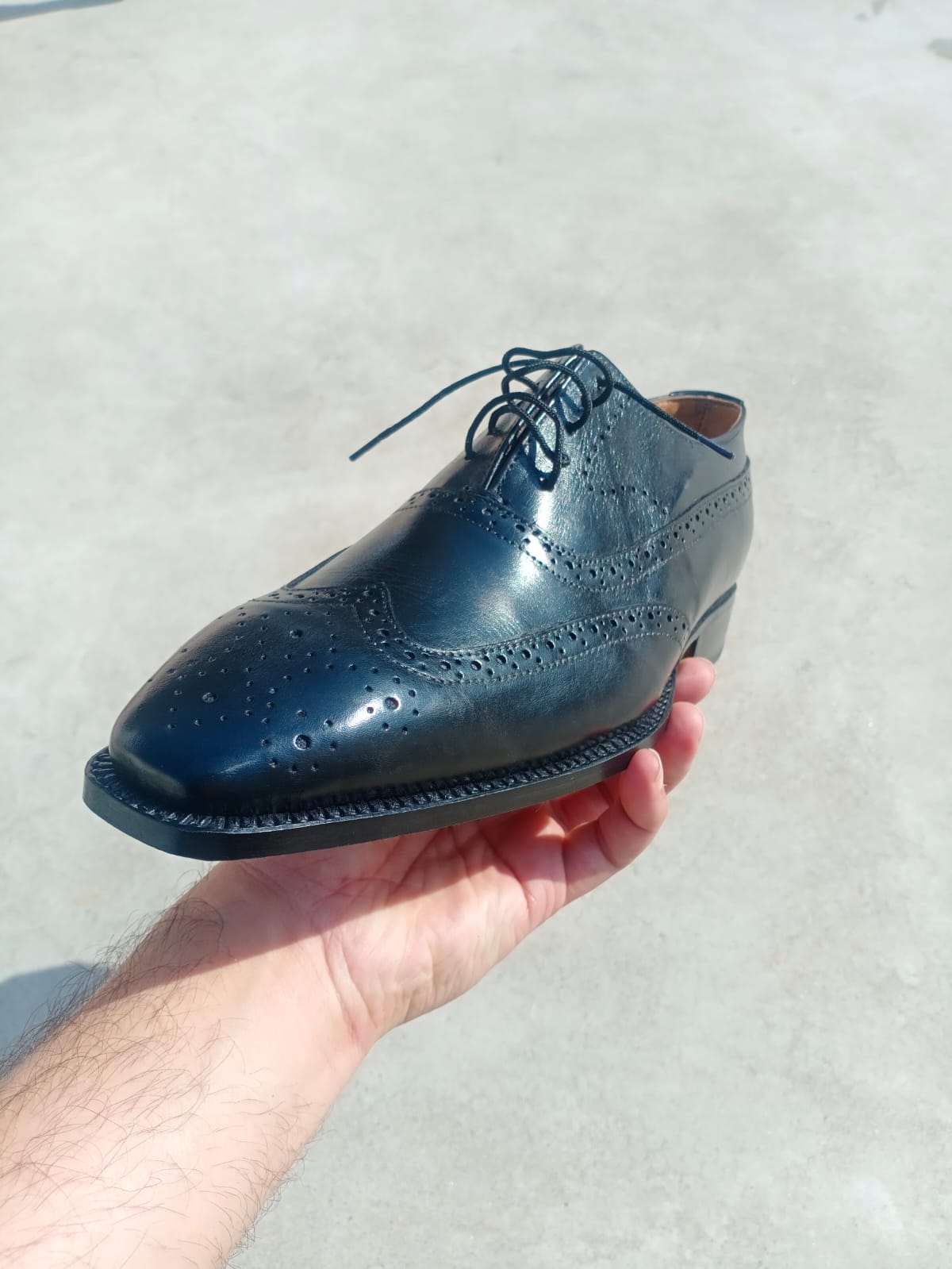 Oxford Brogue Shoes Black