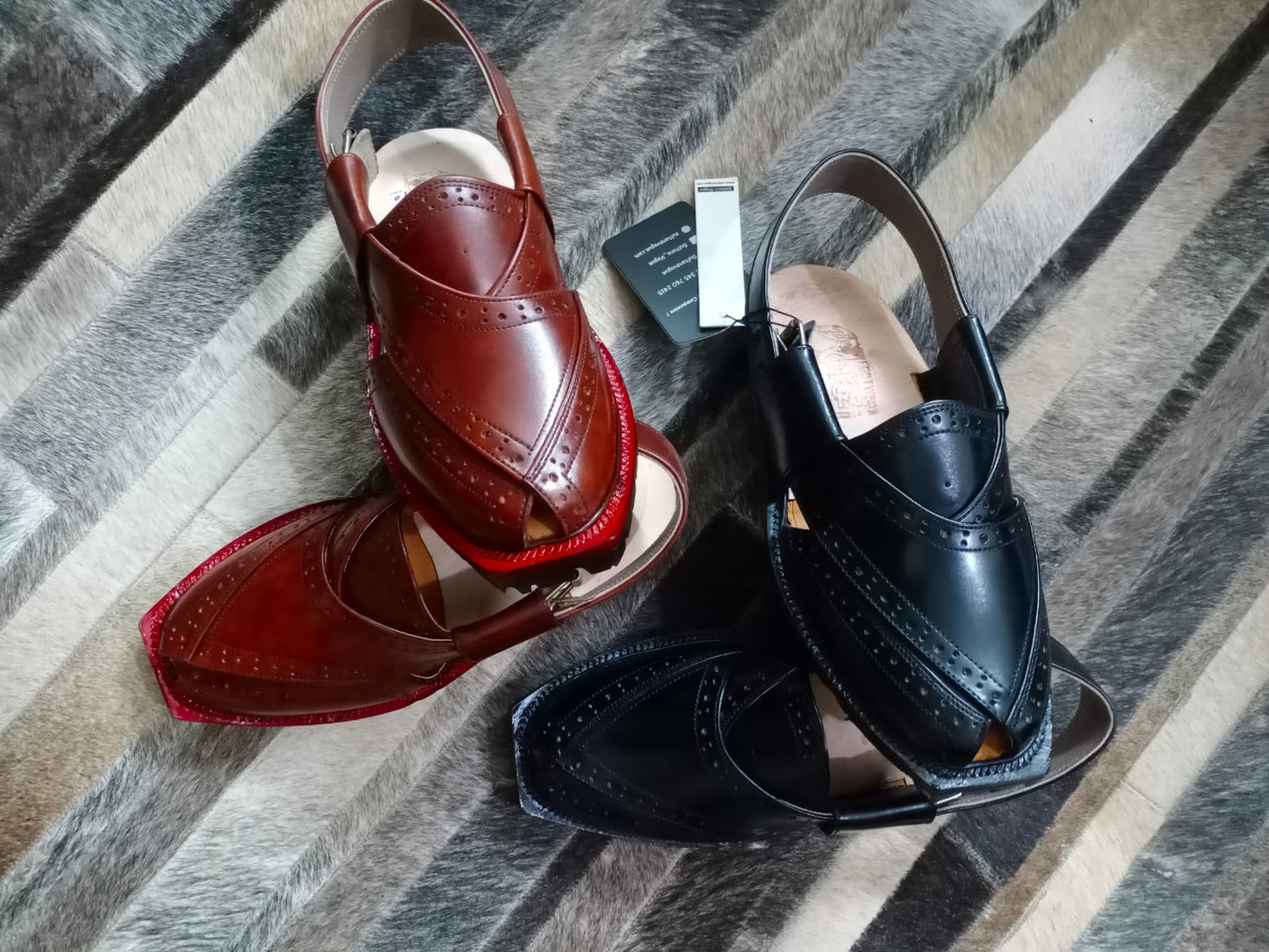 Brogue style Gorilla Norozi Chappal