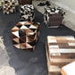 Cow Skin Ottoman