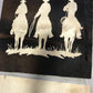 Hair on laser engraving wall hanging