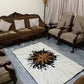 Cow skin patchwork rugs