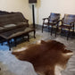 Cow skin patchwork rugs