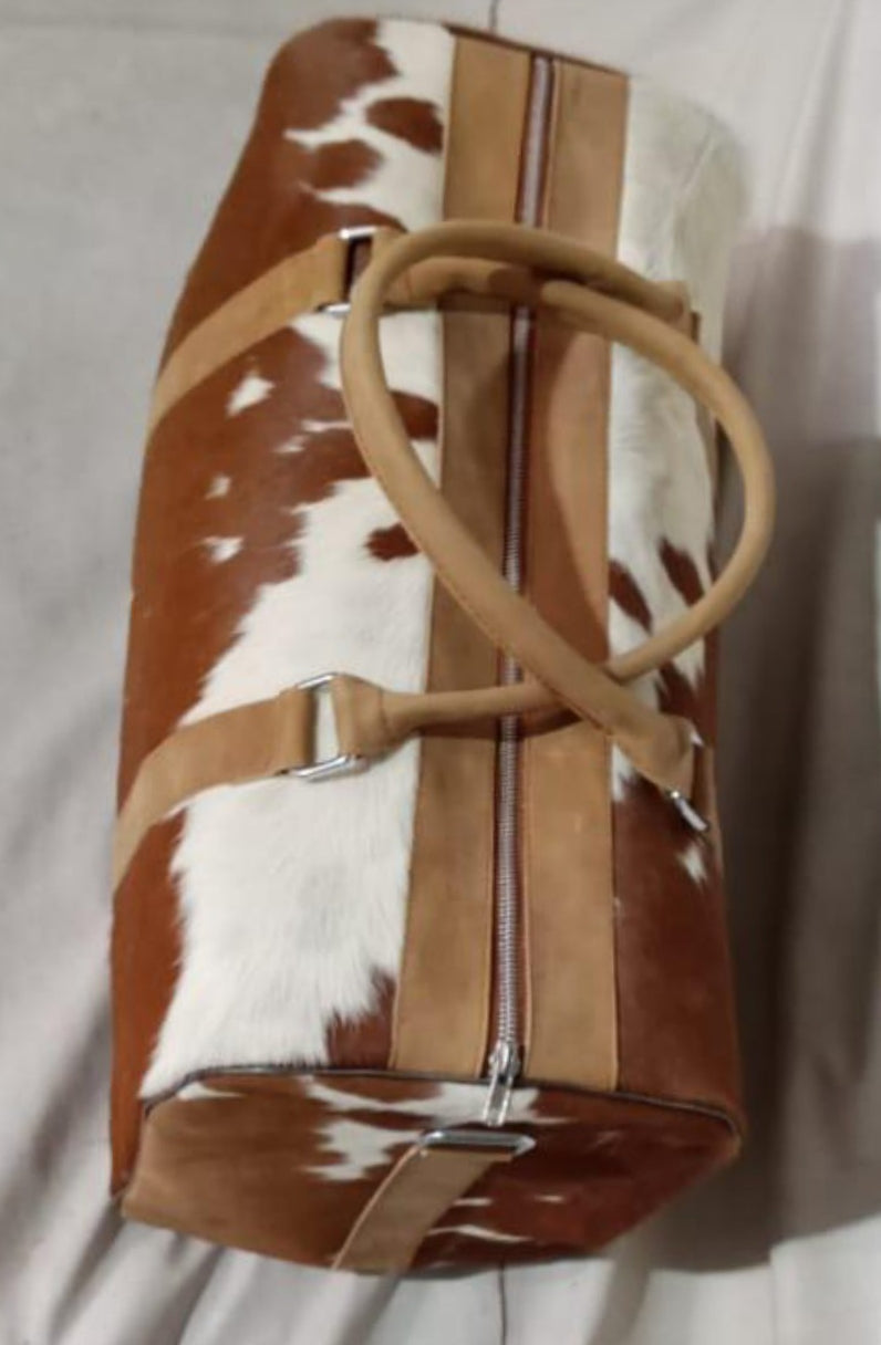 Cow Skin Duffle Bags