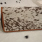 Cow skin ladies clutches