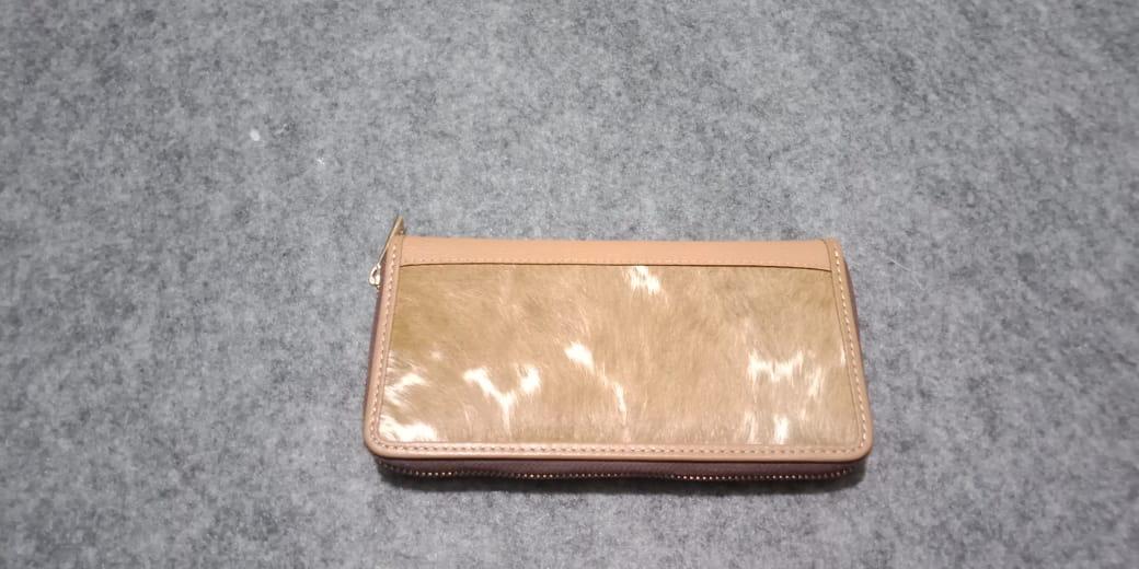 Cow skin ladies clutches