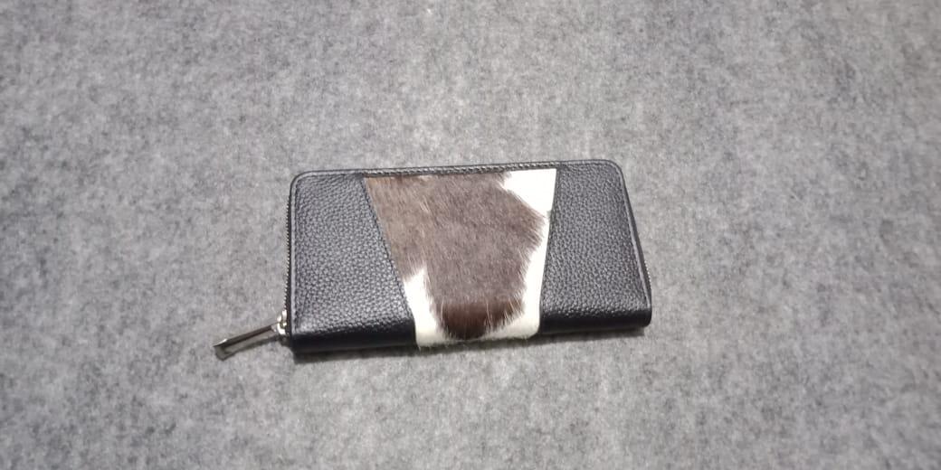 Cow skin ladies clutches