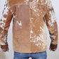 Cow skin jacket