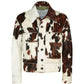 Cow skin jacket