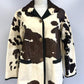 Cow skin jacket