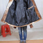 Cow skin jacket