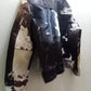 Cow skin jacket