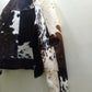 Cow skin jacket