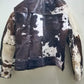 Cow skin jacket
