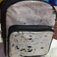 Cow skin Back pack/School bag