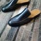 Mules in leather sole , leather upper and leather linning