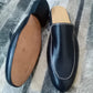 Mules in leather sole , leather upper and leather linning
