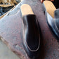 Mules in leather sole , leather upper and leather linning