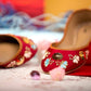 Ladies hand embroidered khussas