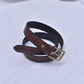Leather belts