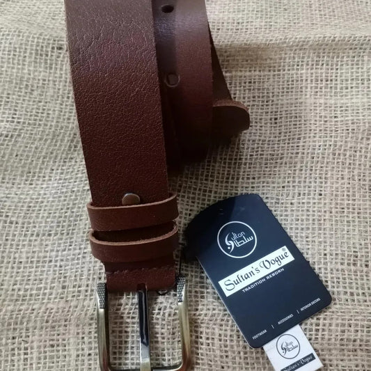 Leather belts Dark Brown