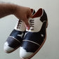 Cow skin oxford shoe