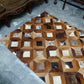 cow skin patchwork rug