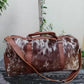 Cow skin Duffel bag