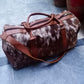 Cow skin Duffel bag