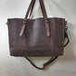 Ladies pullup leather Tote bag