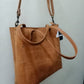 Ladies pullup leather Tote bag