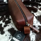 Pullup Leather Dop kit/Shaving box/Makeup kit/Toiletry kit