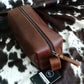 Pullup Leather Dop kit/Shaving box/Makeup kit/Toiletry kit