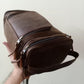 Pullup Leather Dop kit/Shaving box/Makeup kit/Toiletry kit