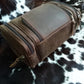 Pullup Leather Dop kit/Shaving box/Makeup kit/Toiletry kit